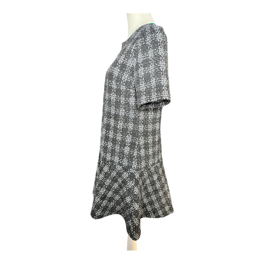 Gossip girl preppy Loft petites peplum plaid drop waist dress size SP - Picture 4 of 9